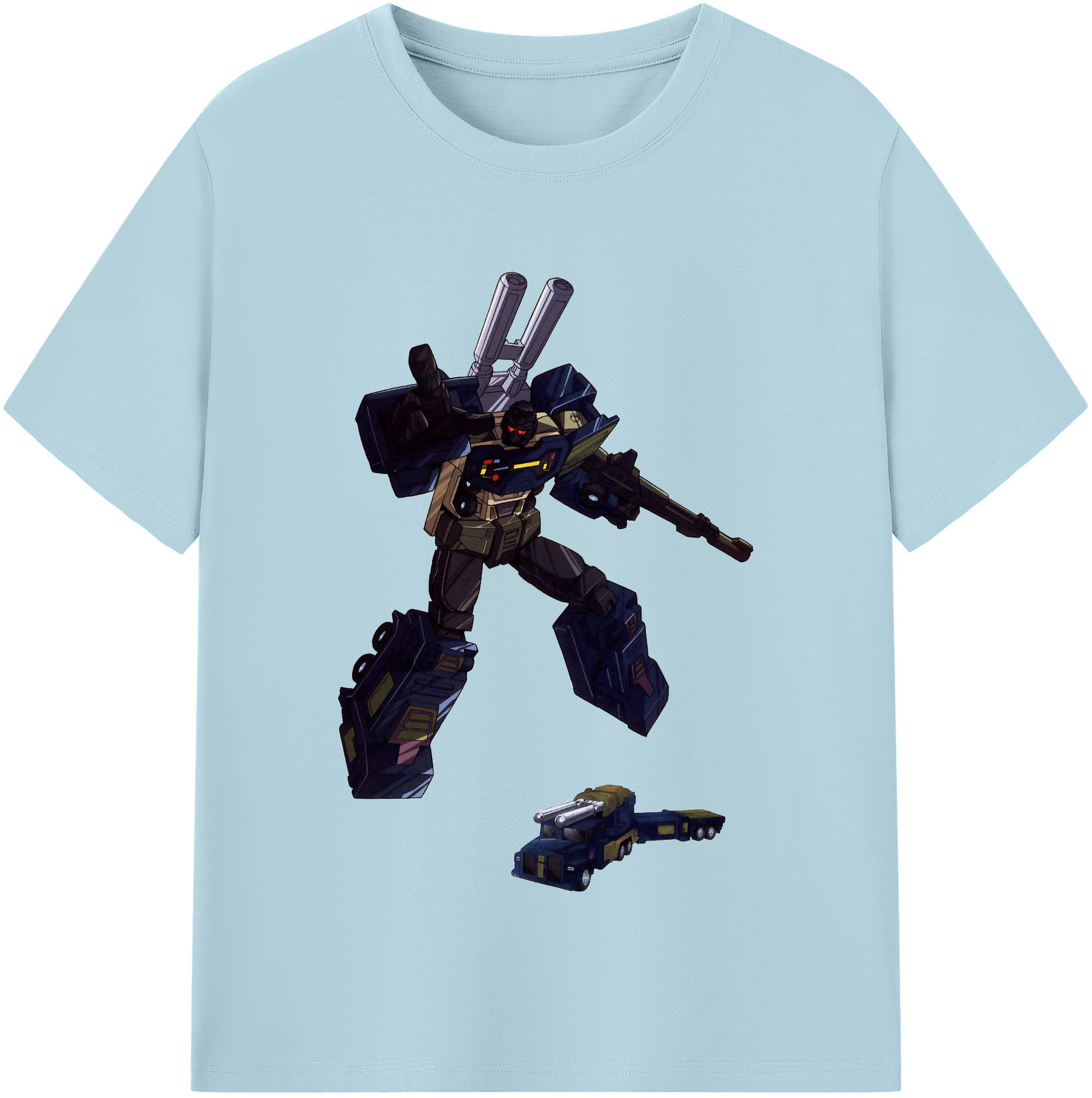 （画像用）  綿100％半袖Tシャツ（フロントプリント）